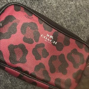 Coach crossbody wallet
